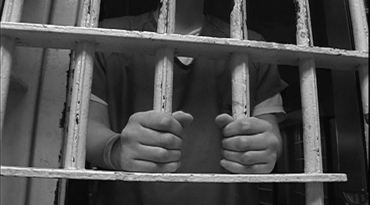 behind bars