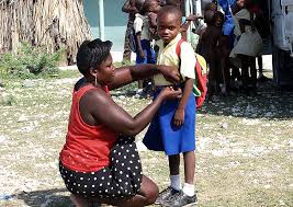 Child sponsorship offers an education to many poor children in Haiti.