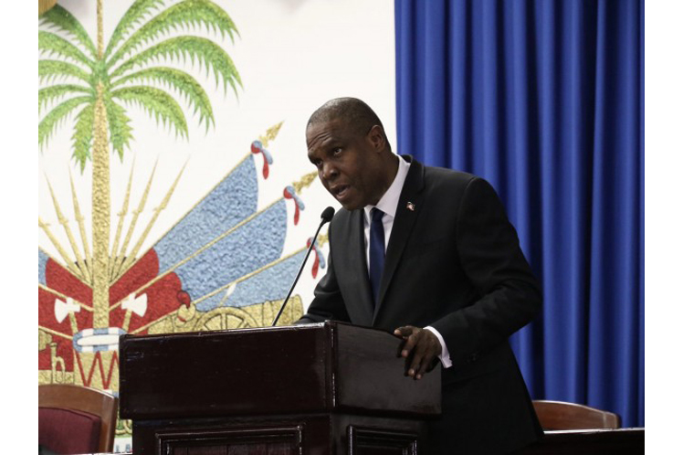 El primer ministro de Haití Jean Henry Céant