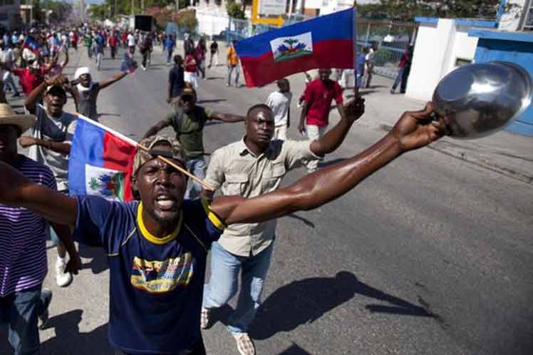 haiti protestas