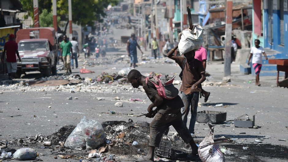 Foto Hector Retamal AFP Getty Images haiti crisis pobrea protestas