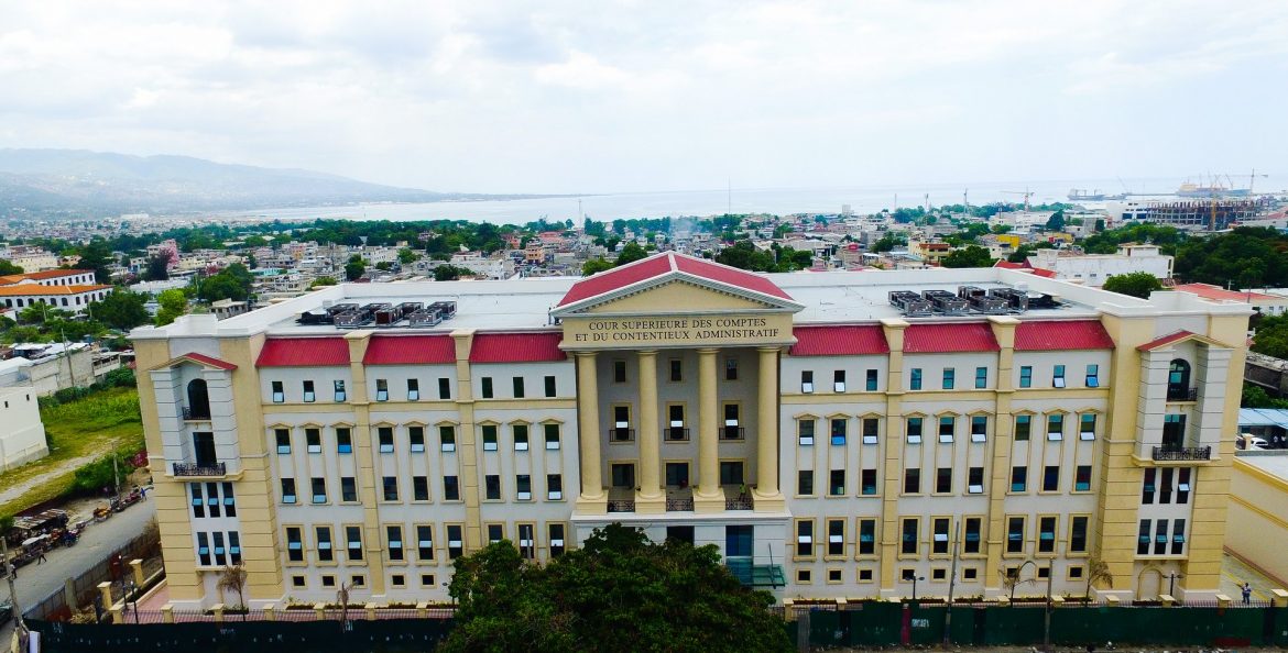 Le nouveau bâtiment devant loger la Cour supérieure des comptes et du contentieux administratif CSCCA Crédit Photo UCLBP