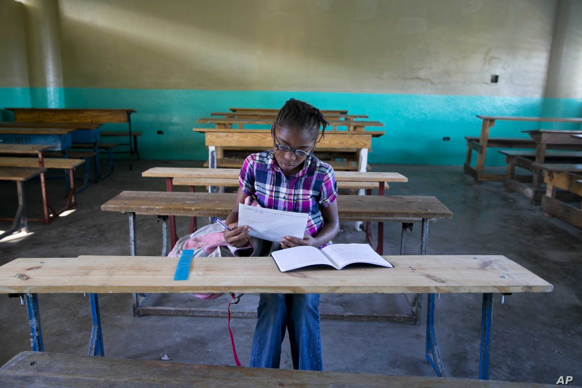 ap haiti school reopens 28nov19