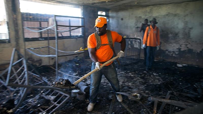 orphanage fire credit Al Jazeera